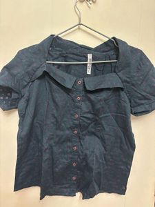 Printed Sea Green Shirt
