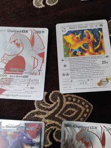 Charizard Family. Pokemon Card