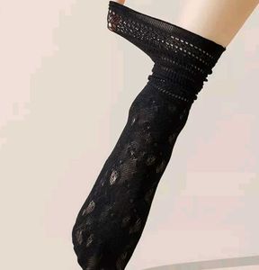 Summer lace ruffle socks