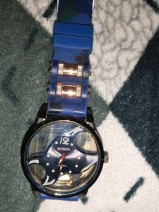 Curren Quartz Watch - Blue Accent