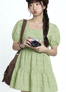 🍀 Green Summer Dress 🍀