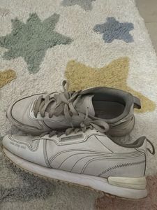 Puma White Casual Sneakers