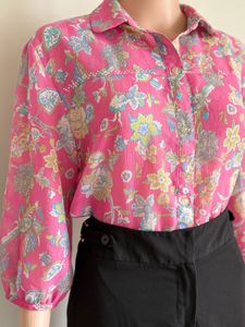 Floral Pink Shirt