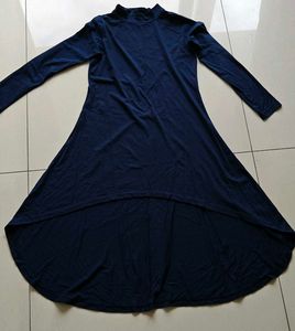 High low midi body hugging dress