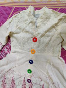 pure cotton chikon anarkali gown❤️never used