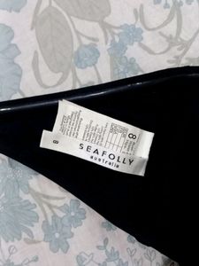 Seafolly Tube Top + Brown Bra + 2 Slipper