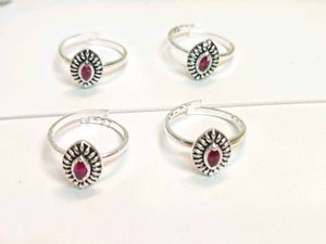 Traditional Silver Toe Rings | Handcrafted