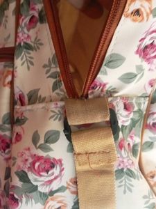 Floral Print Tote Bag