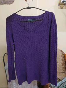 Lavender Woolen Top 💜🔥