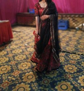 Designer Lehnga With Padded Blouse