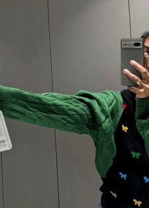 Colorful Butterfly Sweater