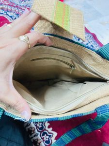 Striped Tote Bag