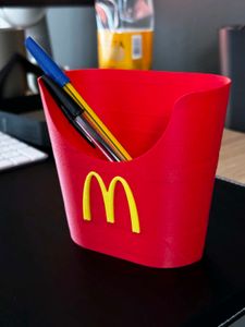 McDonald's Fries Pen Holder 3d printed