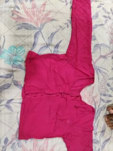 Vibrant Pink Ethnic Blouse pack of 5