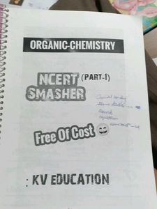 Organic Chemistry NCERT Part 1 Smasher