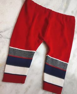 Red Woolen Winter 2Pcs Set For Baby 3-6 Month