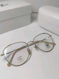 Stylish Gold Frame Eyeglasses