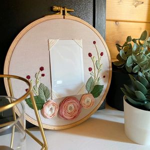 Photo hoop Embroidery 🪡