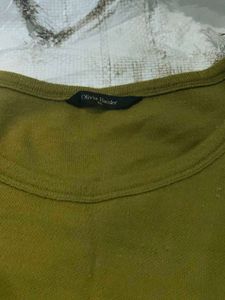 Stylish Olive Green Tunic Top