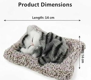 Adorable Sleeping Cat Figurine 🎁✨