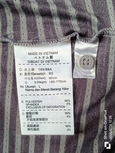Nike Golf Striped Polo Shirt branded and OG