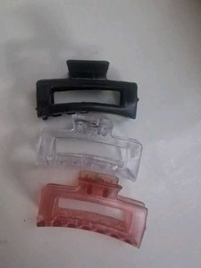 Set of 3 Claw Hair Clips