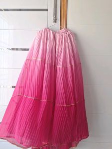 Beautiful Pink Kurta lehanga set with Dupatta