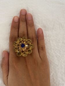 Statement Flower Cocktail Ring