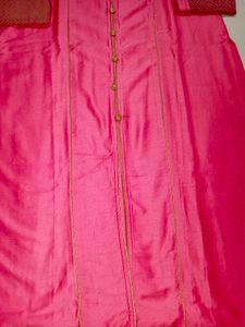 Pink Zari Kurta