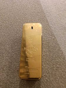 Empty bottle of Paco Rabanne 1 Million