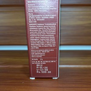 Nykaa Matte To Last Lipstick