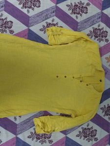 Vibrant Yellow Kurta