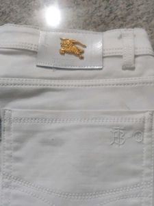 Burberry White Jeans