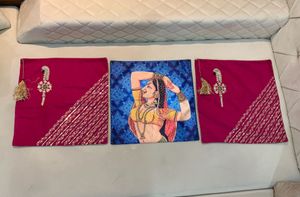 3 Piece Set Cushion Covers