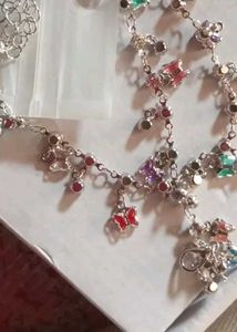 Sparkling Butterfly Charm Necklace