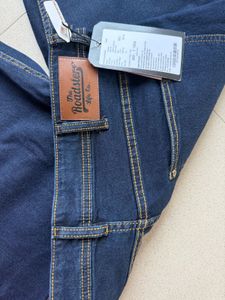Classic Dark Wash Denim Jeans
