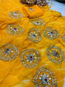 full stock available gota saree