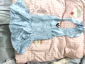 Cute Polka Dot Halter Dress(unused)