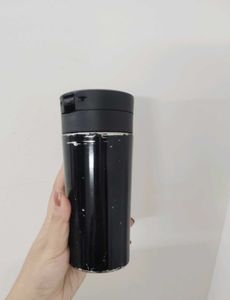 Black "Cafe Style" Coffee Tumbler