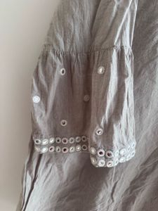 Diza / Westside - Elegant Taupe Cotton Kurta