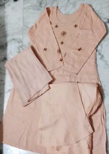 3piece embroidery Kurta pajami Set with Dupatta