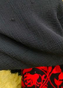 Black Pure Chiffon Dupatta