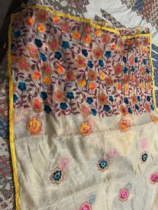 Embroidered Kurta with Dupatta