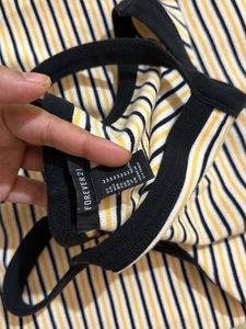 Striped Bodycon Mini Dress