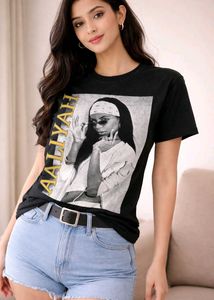 Aaliyah black Graphic T-Shirt