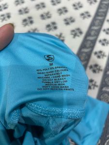Blue Athletic Leggings