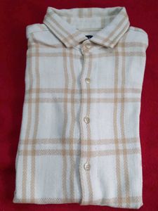 Men's Plaid Button-Down half sleeve Shirt