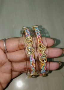 Boho Heart Bangles
