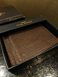 Park Avenue Brown Leather Wallet