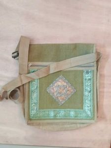 College jute bag uesd bit good condition